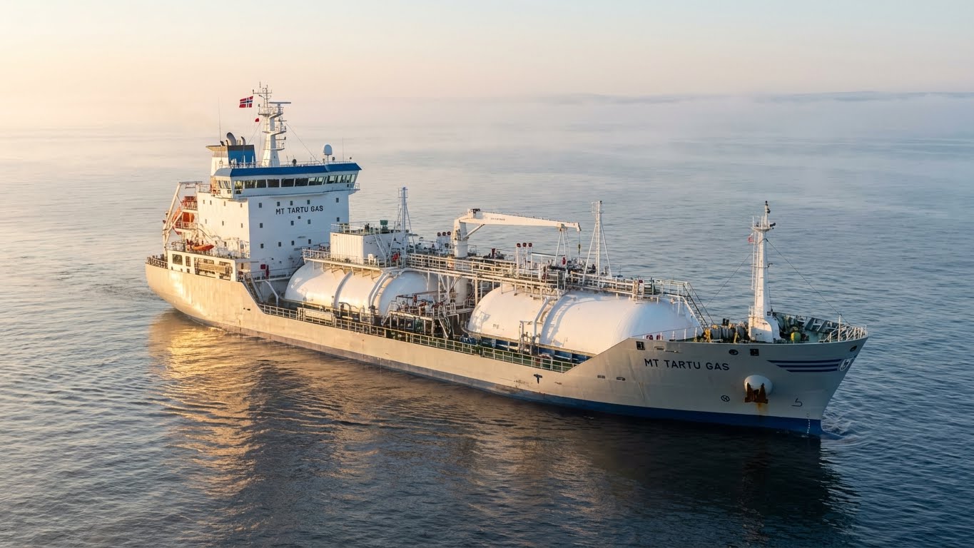 MT Tartu Gas - LPG Carrier 22,000 CBM under Norway flag