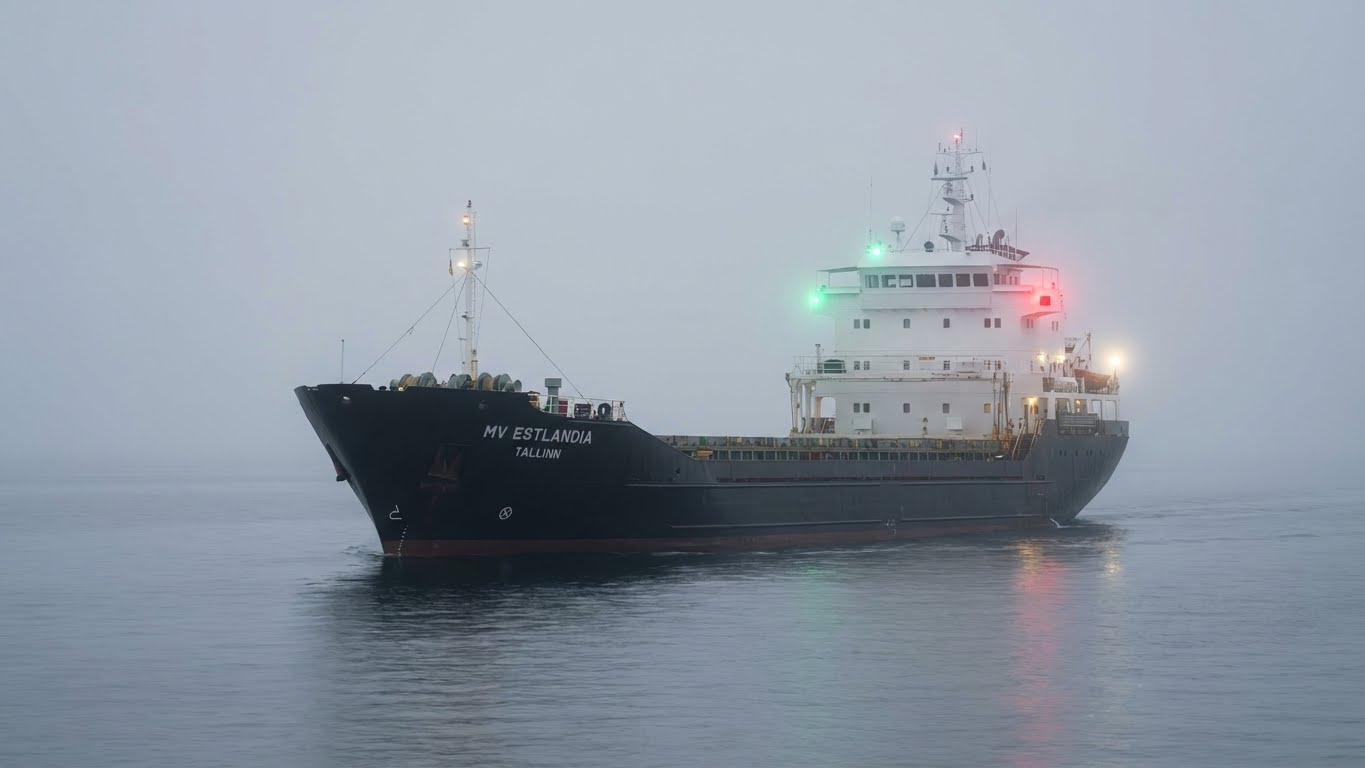 MV Estlandia - Ro-Ro Vessel 2,800 LM under Sweden flag