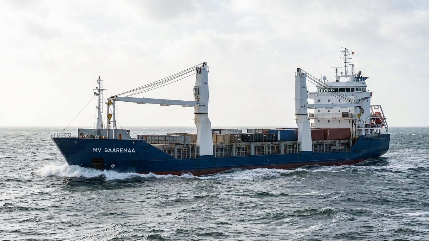 MV Saaremaa - General Cargo Ship 12,000 DWT under Estonia flag